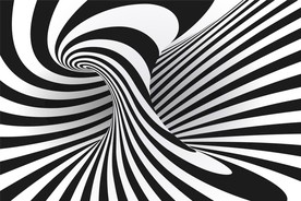 放射线 抽象背景