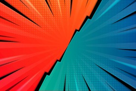 放射线 抽象背景