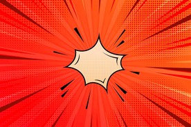 放射线 抽象背景