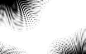 彩色半调 波点背景