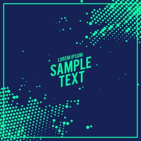 彩色半调 波点背景