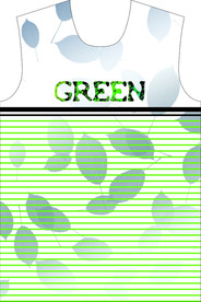 潮流男装印花 定位图 分层