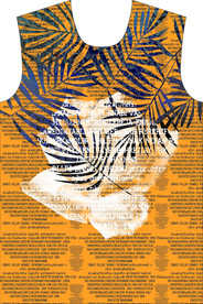 潮流男装印花 定位图 分层