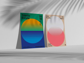 海报单张样机  海报样机设计