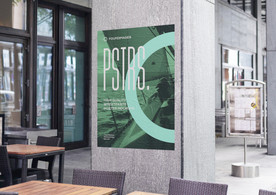 海报单张样机  海报样机设计