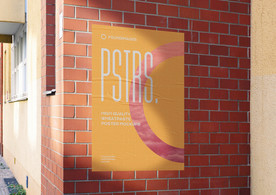 海报单张样机  海报样机设计