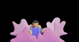 潮流卡通人物 C4D卡通设计