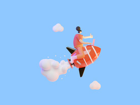 潮流卡通人物 C4D卡通设计