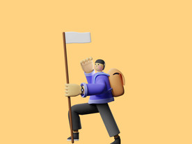 潮流卡通人物 C4D卡通设计