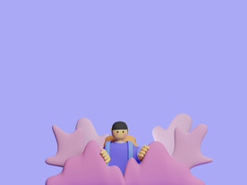 潮流卡通人物 C4D卡通设计