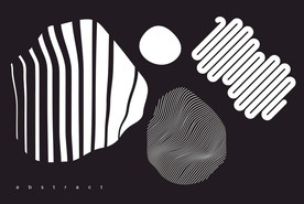 抽象潮流图案  几何背景图案