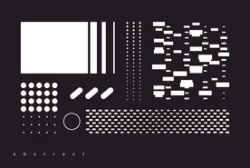 抽象潮流图案  几何背景图案