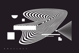 抽象潮流图案  几何背景图案