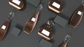C4D 模型 香水红酒瓶威士忌