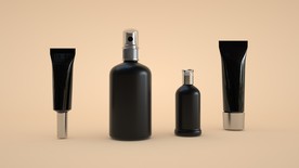 C4D 模型化妆品瓶子罐子喷壶