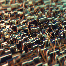 C4D 模型机械电路板零件设备