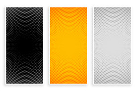 彩色半调 波点背景