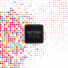 彩色半调 波点背景