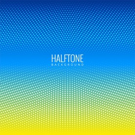 彩色半调 波点背景