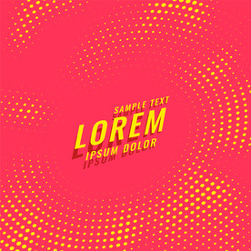 彩色半调 波点背景