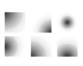 彩色半调 波点背景