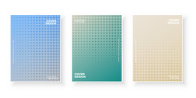 彩色半调 波点背景