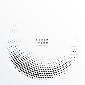 彩色半调 波点背景