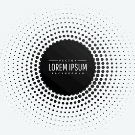 彩色半调 波点背景