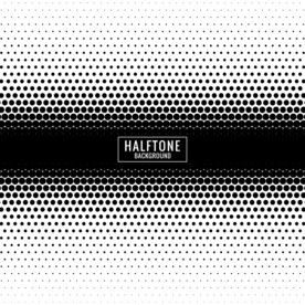 彩色半调 波点背景