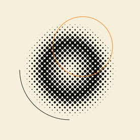 彩色半调 波点背景