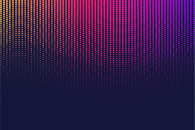 彩色半调 波点背景