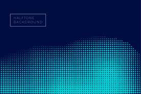彩色半调 波点背景