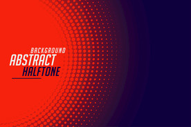 彩色半调 波点背景