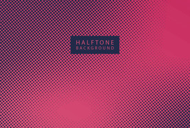 彩色半调 波点背景