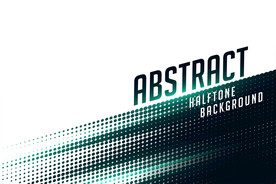 彩色半调 波点背景