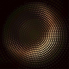 彩色半调 波点背景