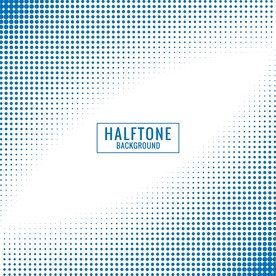 彩色半调 波点背景