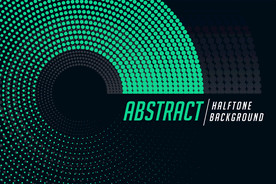 彩色半调 波点背景