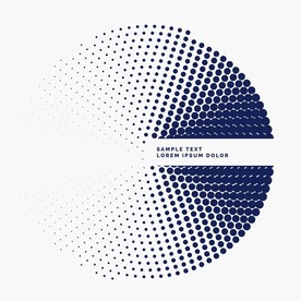 彩色半调 波点背景