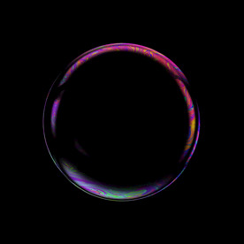 透明免抠泡泡  彩色肥皂泡泡