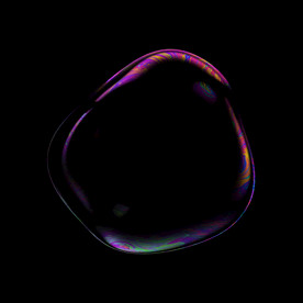 透明免抠泡泡  彩色肥皂泡泡