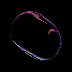 透明免抠泡泡  彩色肥皂泡泡