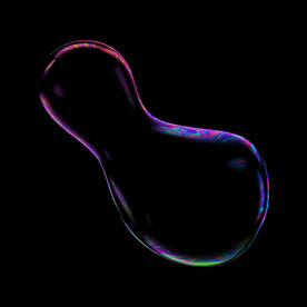 透明免抠泡泡  彩色肥皂泡泡