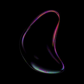 透明免抠泡泡  彩色肥皂泡泡