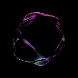 透明免抠泡泡  彩色肥皂泡泡