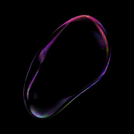 透明免抠泡泡  彩色肥皂泡泡