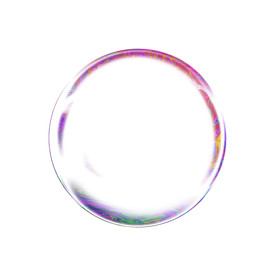 透明免抠泡泡  彩色肥皂泡泡