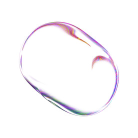 透明免抠泡泡  彩色肥皂泡泡