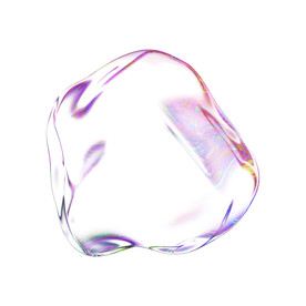 透明免抠泡泡  彩色肥皂泡泡