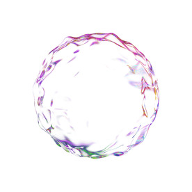 透明免抠泡泡  彩色肥皂泡泡